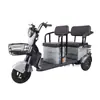 Triciclo Elétrico C6 de Longa Duração, Triciclo Elétrico Portátil para Trabalho, Deslocamento, Compras e Transporte, Fabricante de Triciclos Elétricos