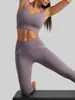 Traje de Yoga Juyitang Line-Feeling de Corte Slim Traje Deportivo de Alta Intensidad Ropa de Yoga Transpirable de Alta Elasticidad