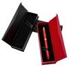 Caneta Mar Sea Tampa Flip-top Ponto Preto Fivela Magnética Caixa de Presente para Caneta Caixa de Papelão para Negócios Caneta de Metal Caixa Flip-top para Caneta Pode ser Impressa com LOGOTIPO