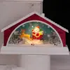 Lampião de vento de Natal atacado Iluminação de feriado de Natal Decorações de atmosfera Feliz Natal