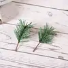 Decoração de Galho de Árvore de Natal DIY Galho de Agulha de Pinheiro DIY Acessórios para Árvore de Natal Fabricante Atacado