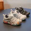 Zapatillas tipo "Dad Shoes" para Niños, Primavera y Otoño, Malla Transpirable, Hebilla Giratoria, Zapatillas para Niños y Niñas, Zapatos Ligeros y Antideslizantes para Niños Mayores