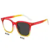 Gafas Fotocromáticas Transfronterizas Montura Grande Nueva Gafas de Sol Versátiles de Moda para Hombre Conducción Gafas de Sol Anti-UV