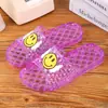 Pantuflas de Verano para Mujer con Cristal para Baño Hogar Interior de Plástico Gelatina Antideslizantes Transparentes Desodorantes Sandalias para Mujer