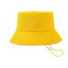Chapéu de Pescador Infantil com Logotipo Personalizado, Chapéu Bucket Estudantil, Chapéu Amarelinho, Passeio de Primavera, Turma da Creche, Chapéu de Jardim de Infância com Texto Estampado