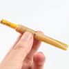 Mini Pipa de Cuerno de Resina Pequeña, Boquilla para Cigarrillo de Doble Propósito Gruesa y Delgada, Portátil, Fragante, Personalizada, Circular, Lavable