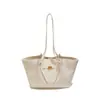 Yue Zi 2026 Otoño Temprano Nueva Versátil de Moda Bolso Tote Gran Capacidad para Mujer Bolso de Hombro Único Bolso Simple para Debajo del Brazo