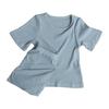 Clase de Primavera para Niños un Conjunto de Ropa de Casa para Niñas y Niños, Pijamas Separados para Bebés, Ropa de Verano para Niños de Algodón Puro de Manga Corta