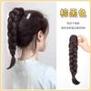Peluca Cola de Caballo Trenza para Mujer Clip de Agarre Cola de Caballo Alta Cabello Rizado Nuevo Chino Cabello de Emulación Natural Popular en Internet Cola de Caballo Torcida