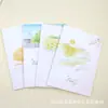 Papel ligero de 16K asequible línea de coche B5 costura a caballo 16 abierto libro de líneas horizontales fresco y moderno 30 hojas
