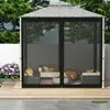 Tenda de Publicidade Mosquiteiro Pavilhão Externo Rede Anti-Mosquito Amazon Cross-Border Rede de Privacidade para Pátio Fábrica de Processamento e Personalização