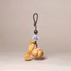 Amendoim Caqui Ruyi 0,1kg Chaveiro de Carro Pingente Design Original Acessórios de Chaveiro Paz e Boa Sorte