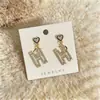 Clip para Oreja sin Oreja Estilo Coreano Celebridad de Internet Temperamento Femenino Largo Mori Simple Joyería para Oreja Pendientes Delgados Frescos Venta al por Mayor