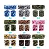 Deportes Camuflaje Cuadrado Jacquard Muñequera Diadema traje Correr Aire Libre Baloncesto Sudor Muñeca Muñequera Sudor Absorbente Diadema