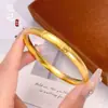 Pulsera Antigua de Oro CNC Tormenta de Hielo Brillante, Nueva Chinoiserie Lujo Accesible Pulsera Sólida Cerrada Que No Se Desvanecerá por Mucho Tiempo