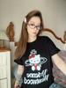 Camiseta Manga Curta Estampada de Algodão Tendência Harajuku Desenho Animado Feminina Roupas recomendam Camiseta Manga Curta Estampada de Algodão Feminina Desenho Animado Comércio Exterior Harajuku Tendência