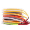 Tira de Luz Flexible Cob de 3 mm/5 mm de Ancho Tira de Luz LED DC12V/24V 400 Luces/Metro Tira de Luz Lineal Decorativa Autoadhesiva