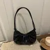 Bolsa de Hombro Popular de Este Año, Bolso de Media Luna para Mujer, Nuevo Estilo Invierno 2025, Plegado, Lujo Accesible, Bolso de Hombro Versátil, Bolso Cruzado de Nicho
