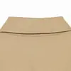 2026 Verano Nueva Moda Femenina Europea y Americana Transfronteriza Chaqueta Corta Simple con Cuello de Solapa Cremallera Ajustada a la Cintura w018 1886