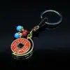 Estilo Étnico Chinês Liga de Metal Pingente de Chaveiro Rotativo Móvel Trazedor de Tesouros Acessórios de Pingente de Carro de Metal Fabricante de Decoração