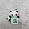 Fofo Desenho Animado Coleção Panda Vermelho Chinês Polygonatum Diu Xun Joias DIY Pulseira de Liga Pingente Chaveiro Acessórios