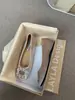 Zapatos de Mujer que Aumentan la Altura Estilo Francés 2026 Modelo Nuevo Primavera y Otoño con Hebilla de Pedrería Estilo Hada para Combinar con Faldas Elegantes Bailarinas para Mujer