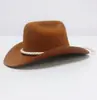 Mini sombrero de vaquero de peluche para gato mascota, sombrero para fiesta de mascotas, sombrero pequeño de fieltro nuevo, estilo vaquero para cachorro
