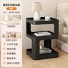 Mesa de Noche Simple Moderna para el Hogar Dormitorio Pequeño Gabinete de Almacenamiento de Noche Creativo Estante de Almacenamiento de Noche Mesa Auxiliar de Hierro