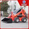 Cargadora compacta de cuatro ruedas multi-función vehículo agrícola de ingeniería de construcción tipo llanta montacargas pequeño