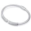 Pulsera de plata esterlina 9999 para hombres y mujeres un par de amantes ruyi bastón dorado pulsera abierta hecha a mano plata letras sólidas
