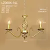 Luminária Pendente Estilo Industrial Retrô Americano, Iluminação Vintage de Café em Arte de Ferro, Lâmpada de Vela para Restaurante, Minimalista Nórdico Comercial