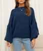 Suéter Casual Holgado para Mujer