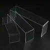 Bubble Mart Caja Sorpresa Soporte de Exhibición Acrílico en Forma de U Estante de Almacenamiento Transparente Estante de Exhibición para Zapatos y Bolsos