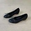 Zapatos Mary Janes Redondos Franceses de 5 cm Nuevo Estilo con Aumento Oculto de Altura Versátiles para el Trabajo Redondos Bajos Suela Suave Zapatos Individuales