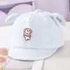 Gorro Pequeño para Bebé de Meses Primavera y Otoño Delgado Lindo Oreja de Conejo Gorro para Recién Nacido Bebé Femenino Gorro Fetal para Bebé Niño