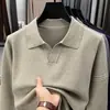 Otoño/Invierno 2026 Nuevo Estilo Popular Chaqueta Suéter de Punto Cardigan para Hombre Hombre 8807
