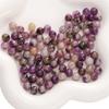 Cuentas Redondas de Piedra Blanca Natural de 8 mm Más Color Accesorios DIY Pulsera Hecha a Mano Collar Material de Decoración de Pulsera