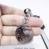Yiwu Tirador de Cremallera Personalizado Cubierta Protectora Personalizada Especialmente Diseñada para Bolsos Etiqueta con Patrón de Dragón Volador a Doble Cara