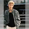 Chaqueta vaquera desgarrada estilo páramo para hombre, chaqueta de alta gama genial y elegante, chaqueta corta estilo biker de corte limpio americano
