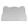 1 pieza Esterilla para Comida de Gato, Esterilla de Silicona para Comida de Mascotas para el Suelo, Esterilla Impermeable Antideslizante para Alimentación de Mascotas, Borde Elevado para Evitar Derrames de Comida y Agua
