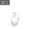 50ml100ml Garrafa de vidro para aromaterapia Barriga Grande várias especificações garrafa de aromaterapia pode ser rolha de polímero alto garrafa de vidro branco cristal