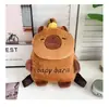 Bolso Bandolera Nuevo Capibala Bolso Cruzado Bolso Muñeco de Peluche Capibara Capibara Lindo Feo Bolso para Teléfono Móvil Capibara Commuter Femenino