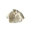 Chaquetas ligeras con relleno de algodón para niños y niñas, prendas de abrigo acolchadas infantiles, abrigos de algodón cálidos para otoño, elegantes tops y chaquetas de otoño e invierno para bebés