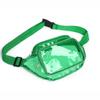 Riñonera de PVC Transfronteriza Estilo Ins Deportes al Aire Libre Riñonera Transparente Billetera Riñonera de Moda Europea y Americana Bolsa con Cinturón Ajustable