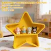 Decoração de Casa de Bonecas com Laço 3D Modelo de Armário Suporte de Exibição Multicamadas Brinquedo Bule Camada de Exibição de Perfume Prateleira de Exibição em Camadas