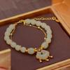 Novas Pulseiras e Braceletes de Luxo 2025 em Novo Estilo Chinês, Joias da Moda com Elementos Chineses, Presentes para Namoradas e Melhores Amigas