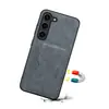 Denior Es Adecuado para Samsung S24Ultra Funda de Imitación de Cuero S22Plus Portatarjetas Funda Anticaídas para Teléfono S23Fe
