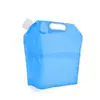 Bolsa de agua plegable portátil de gran capacidad de 5L para deportes al aire libre, viajes, camping y montañismo.