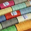 Hilo de Algodón Color Dorado Seda Hilo Redondo para Tejer a Mano Gancho Sombrero Bolso Cojín Muñeca 150g Eje Grosor Medio