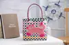 Bolsa de Cesta de Verduras Tejida a Mano de Gato de Dibujos Animados Estilo Ins para Salidas de Picnic de Primavera y Verano Bolso de Mano Colorido para Vacaciones en la Playa para Mujeres